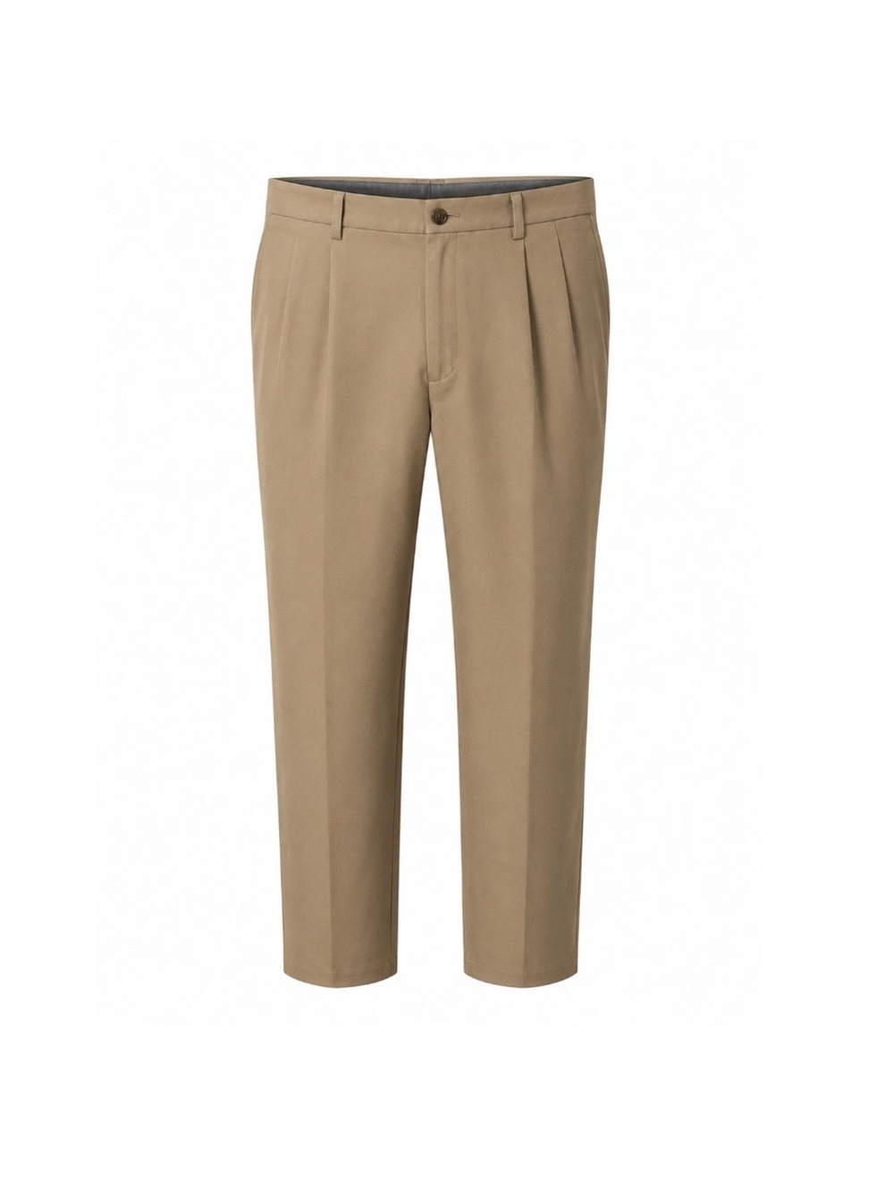 Haggar Cool 18 Pro Khaki Pleated Dress Pants Men’s 42x29